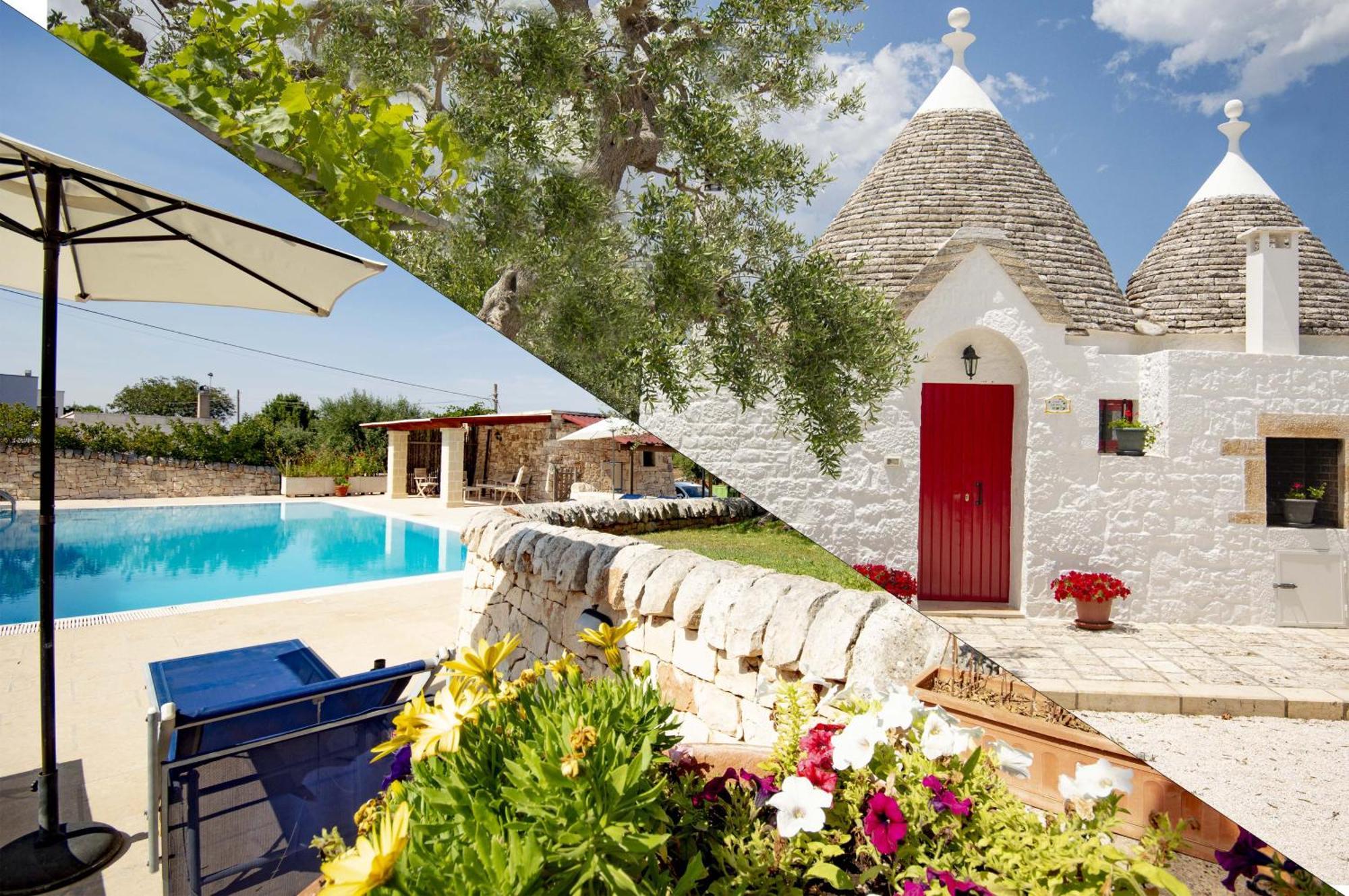 I Trulli Degli Ulivi Villa Locorotondo Eksteriør bilde