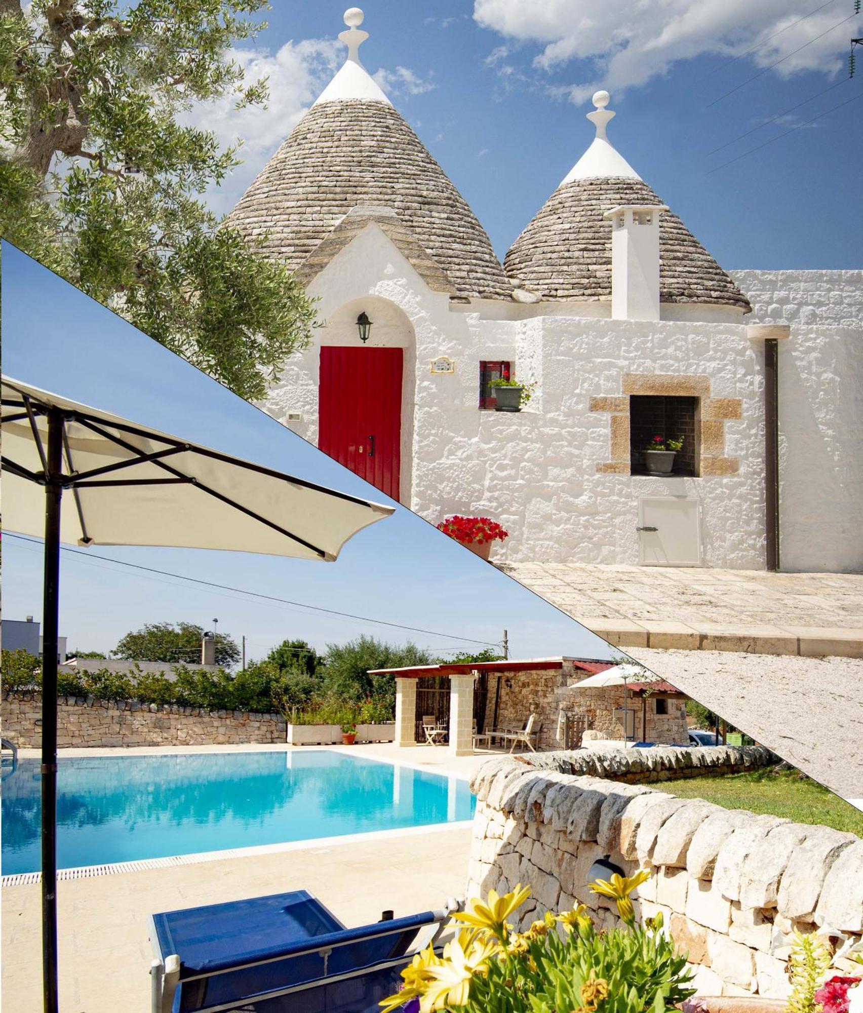I Trulli Degli Ulivi Villa Locorotondo Eksteriør bilde