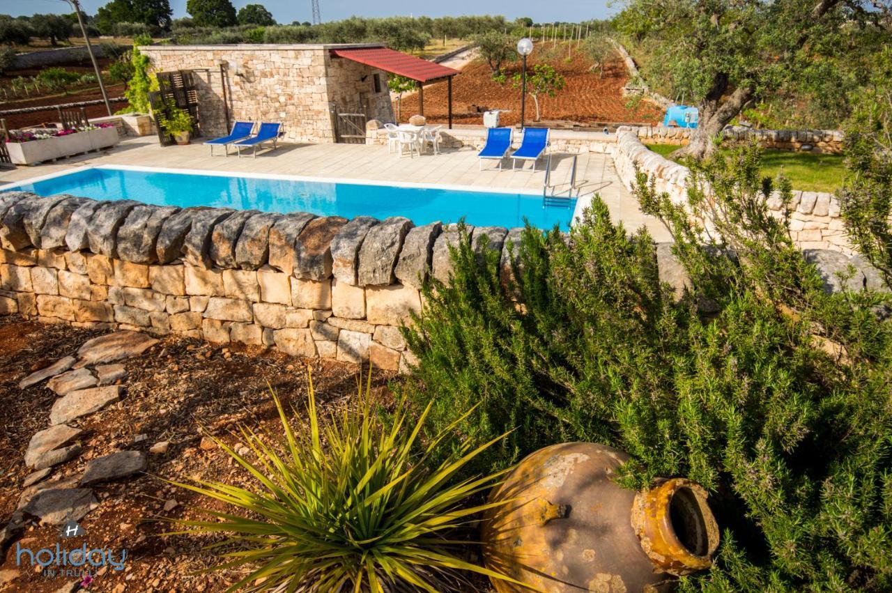 I Trulli Degli Ulivi Villa Locorotondo Eksteriør bilde